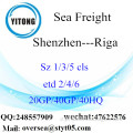 Shenzhen Port Sea Freight Shipping To Riga